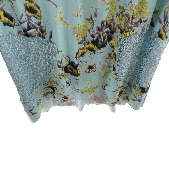 Anthropologie Sachin + Babi Women’s 0 Rainflower Lace Maxi Dress Floral Coquette - Picture 6 of 14